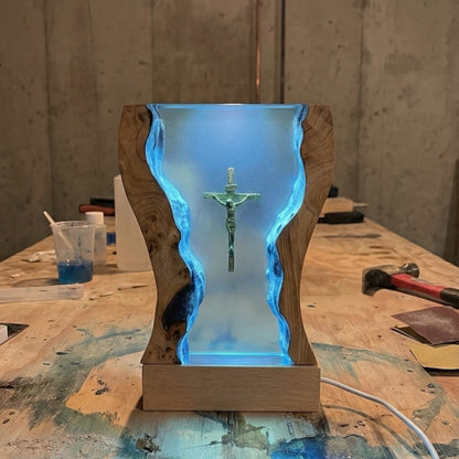 Christian Resin Lamps